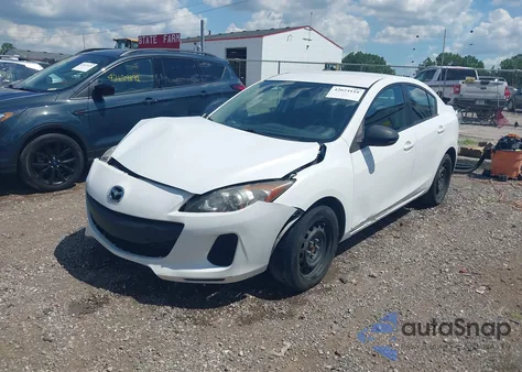 2013 Mazda Mazda3 I Sv из США, поврежденный, VIN JM1BL1TG0D1742445